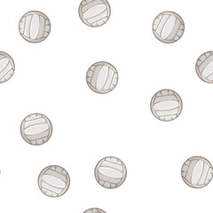 Fototapeta premium pattern volleyball ball sport cartoon. volleyball ball sport sign vector