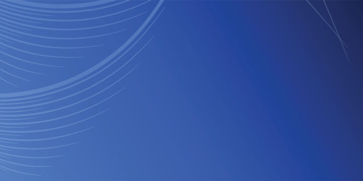 Blue Abstract Background With Curved Wave Lines for Modern Technology and Minimal Design Presentations