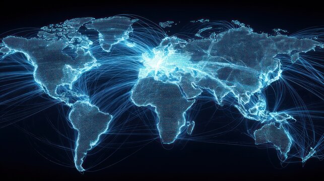 Abstract global network connections