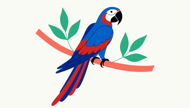 red and yellow macaw
