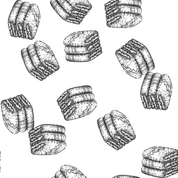 seamless pattern sun beach towel hand drawn. ocean waves, relax summer, swim surf sun beach towel black sketch illustration