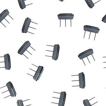pattern network dsl modem cartoon. wireless internet, wifi hub network dsl modem sign vector