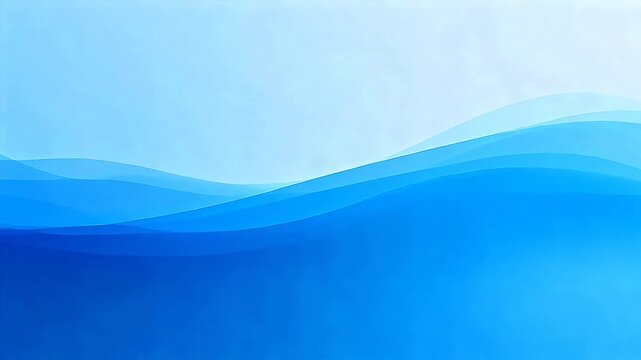Abstract blue wave patterns