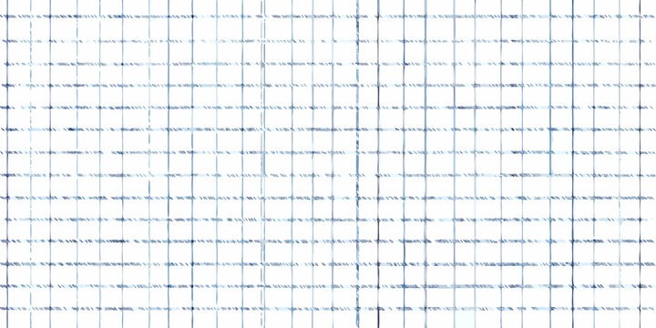 Graph paper with blue line markings hand drawn style illustration
