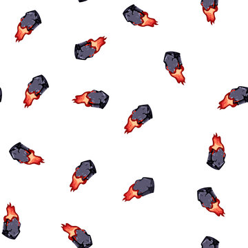 pattern astronomy falling meteor cartoon. universe cosmos, sky galaxy, ite science astronomy falling meteor sign vector