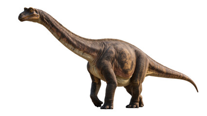 Large Brontosaurus Dinosaur with Long Neck and Tail © Cressida