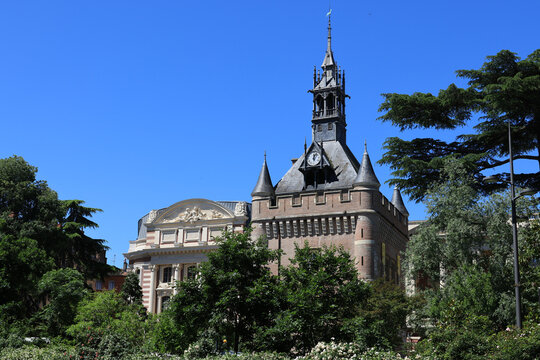Donjon du Capitole in the city of Toulouse, France    