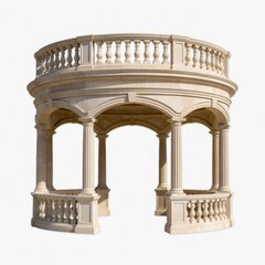 Fototapeta premium Classical Stone Gazebo Rotunda
