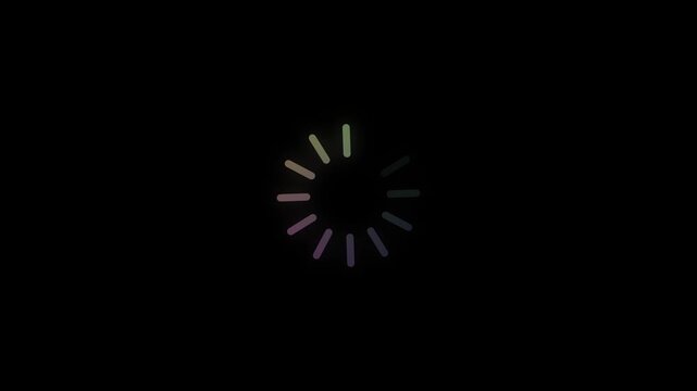 Circular Loading Animation &ndash; Rotating Progress Indicator Icon