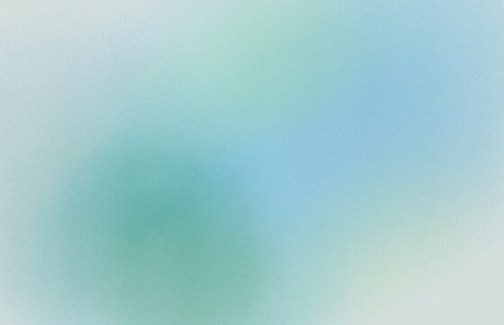 淡いミントグリーンと水色が溶け合うクリーンなノイズグラデーション背景、爽やかでミニマルなWebデザイン素材｜Fresh mint green and light blue blending noise gradient background, clean minimalist abstract art for web design