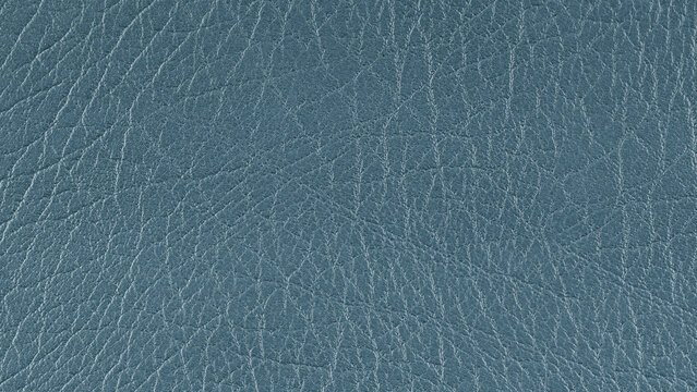 Close-up texture of Blue faux leather