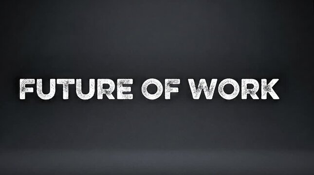 Future of Work | Modern Business Technology & Remote Work Concept | AI Generated Video