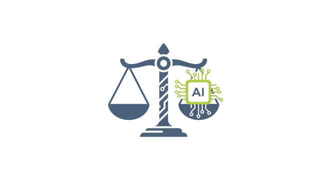 A Logo Or Icon Of A Balance Scale Which Is A Symbol Of Justice And Balance