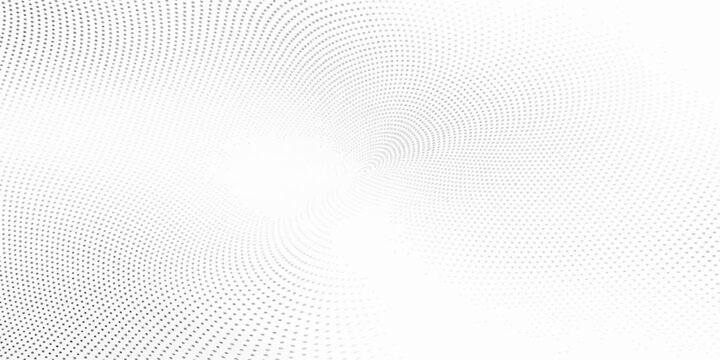 An abstract, minimalist background featuring a subtle, swirling pattern of tiny dots that create a sense of depth and motion.