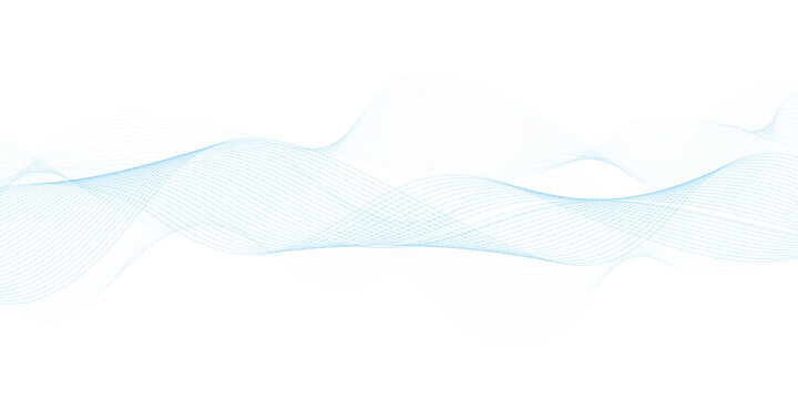 Abstract Blue Wave Flow, Gentle Swirls, Ethereal Fluid Motion, Soft Light Background, Modern Design Element