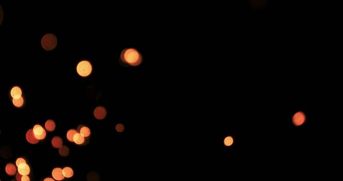 The dazzling metallic effects on a deep black background create a perfect visual experience suited for abstract motion graphics and design projects that engage and captivate the audience