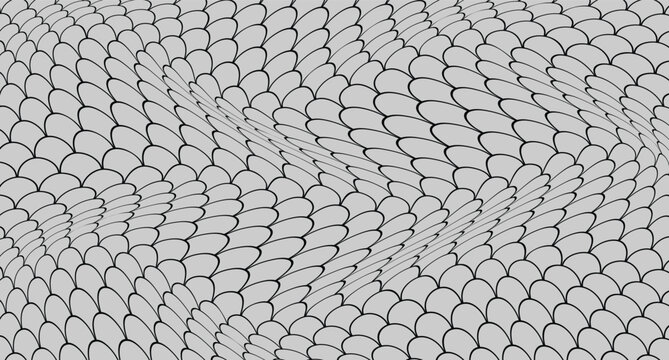 Snake skin texture cobblestone street surface close up pattern resembling python skin and rough stone pavement tiles
