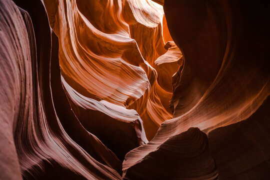 Canyon walls, Lower Antelope Canyon, Page, Arizona