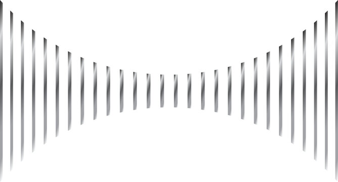 abstract creative silver gradient bulge line pattern.