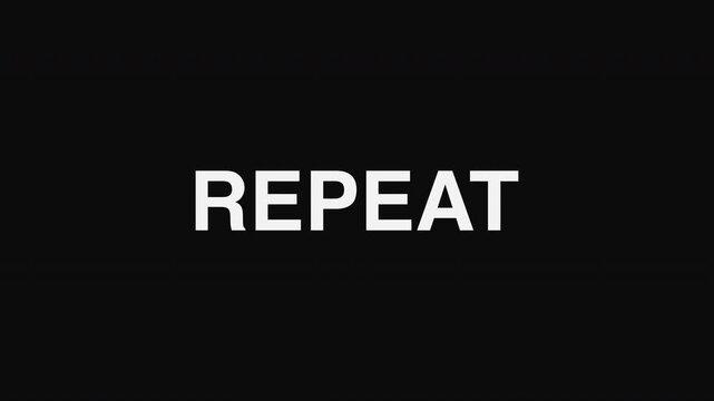Build Launch Repeat Motivational Text Animation