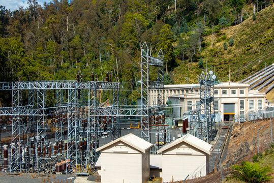 Tungatinah Power Station in Tasmania - Australia