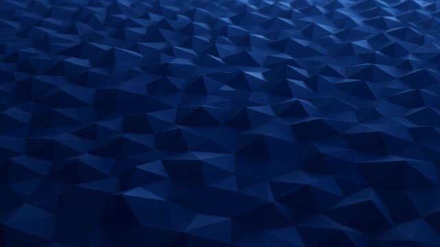 Blue corporate background abstract polygon surface with dark geometric texture modern business design and low poly pattern digital backdrop for SEO friendly commercial use