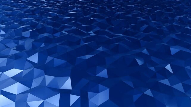 Blue abstract polygon background corporate geometric texture low poly design with clean modern backdrop, dark surface, and modern business digital presentation for SEO search support
