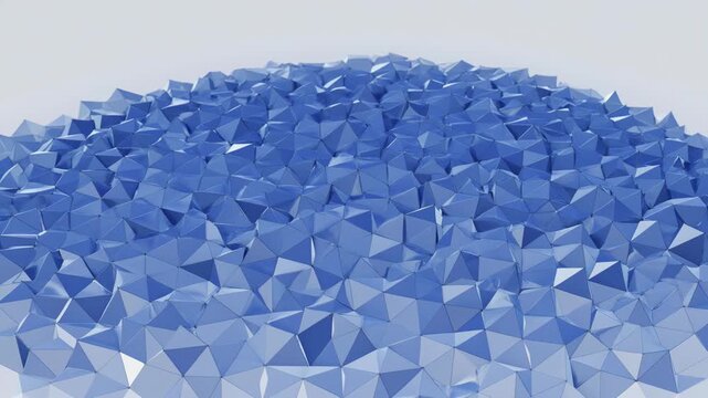 Blue polygon background corporate abstract texture with smooth gradient and geometric surface, blue polygon texture corporate abstract background smooth gradient with geometric surface and modern