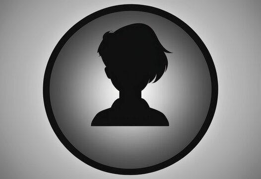 Default User Icon Representing Anonymous Account or Settings