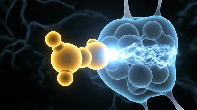 Acetylcholine Molecule Docking with Receptor at Neuromuscular Junction: A Medical Visualization