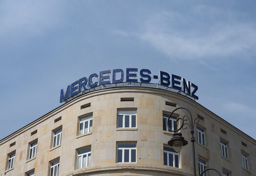 Mercedes Benz building in Warsaw