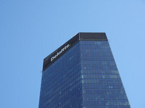Deloitte building in Warsaw