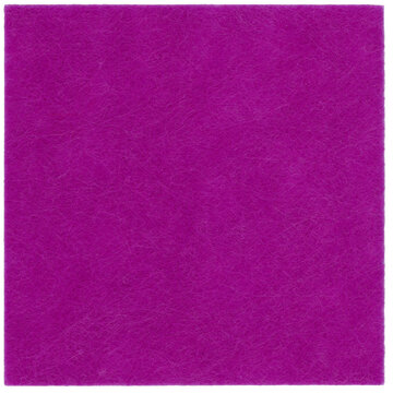 purple felt nonwoven fabric cut out
