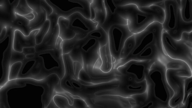 Abstract glowing white plasma patterns suitable for backgrounds, digital art, science fiction themes, and technology designs. Versatile visual element.