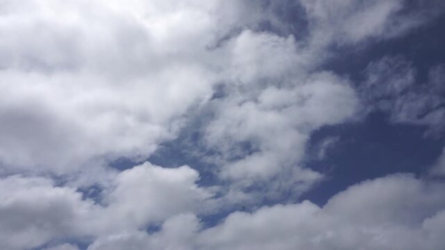 Watching Clouds Drift Across a Blue Sky and Letting the Mind Wander
