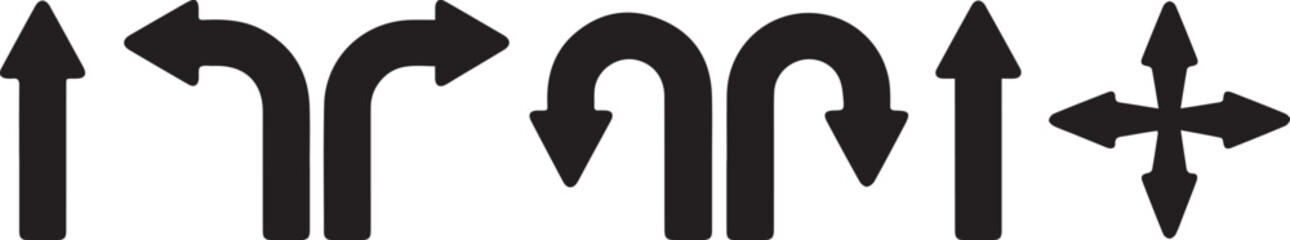 Direction Arrow Icon Set © Kamrul