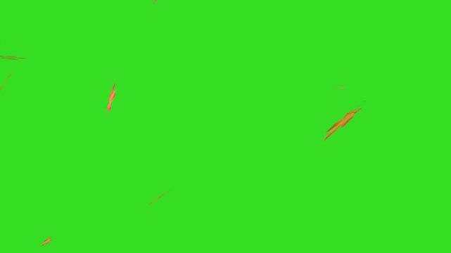 Autumn Leaves Falling: A vibrant and cheerful animation, Falling yellow leaves overlay on a black background,
colorful autumn maple leaves falling isolated alpha channel 4k animation,