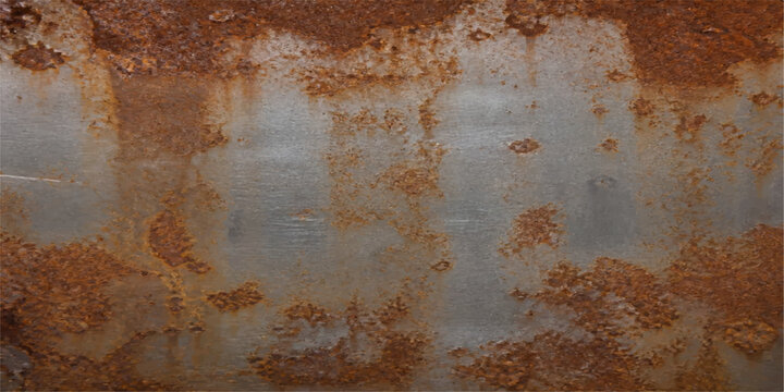 Rusty corroded metal surface texture, industrial decay background, oxidized steel detail, weathered metallic corrosion pattern