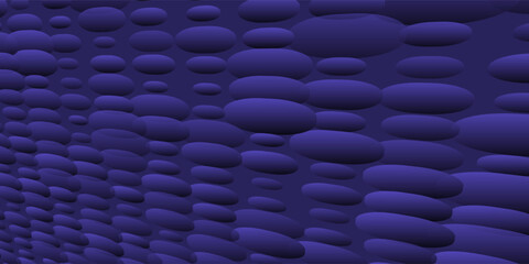 Obraz premium Abstract Purple Bubble Pattern Background, minimalist With Gradient Circles And Seamless Geometric Repeating Texture pattern geometric graphic vector ilustrations.