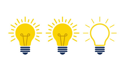 Light Bulb Icon Representing Ideas, Creativity, and Innovation © Murtaza