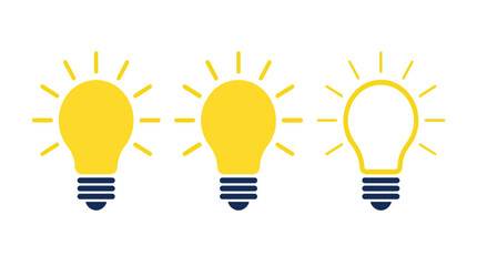 Light Bulb Icon Representing Ideas, Creativity, and Innovation © Murtaza