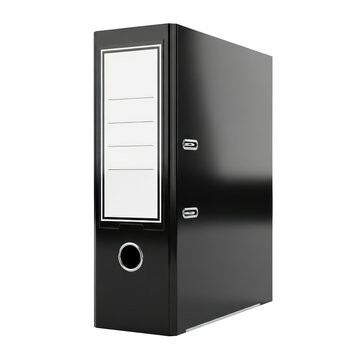 Sleek black computer tower with vertical side panel design