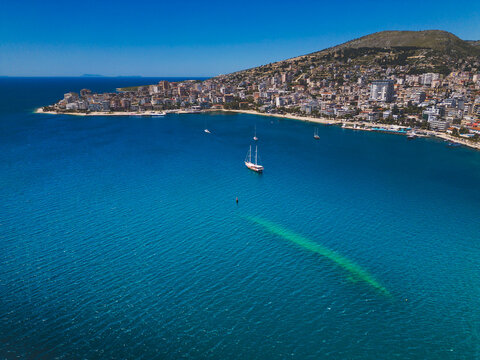 Europe, Albania, Albanian Riviera, Vlora County, Sarande Municipality