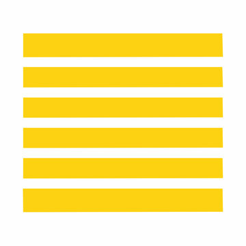 Yellow Stripes on White Background