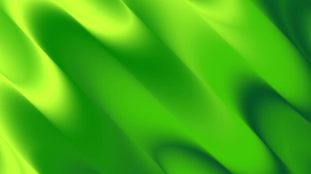 abstract green gradient background seamless loop fluid liquid waving motion graphic with vibrant bright lime olive and dark green color palette for modern nature design backdrop