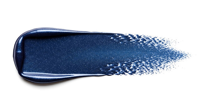 Blue water splash and spray effect