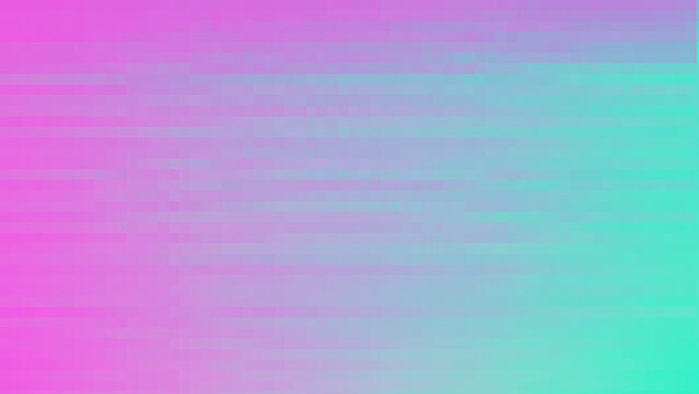 Abstract soft gradient background transitioning from pink to turquoise with subtle horizontal scanlines and grainy texture