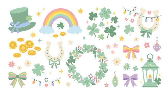 St Patricks Day Decorations and Symbols.