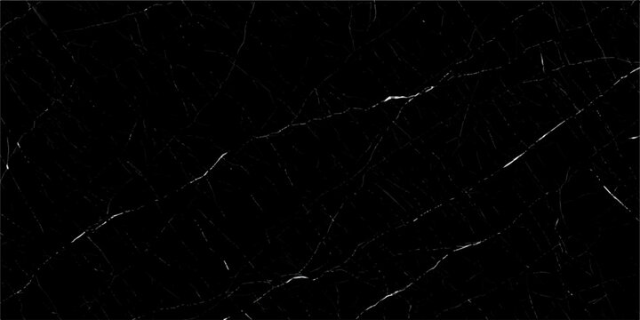 Dark black marble background with subtle white veins texture, elegant abstract pattern for modern decorative wall and premium digital art visuals