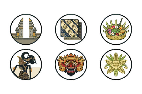 Balinese Cultural Icons Collection